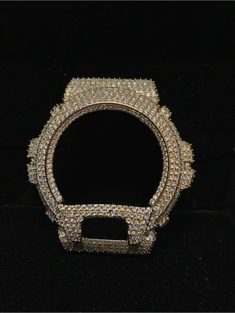 ✨ Moissanite G-Shock Upgrade Bezel 💎 GRA Certificate Included ✨